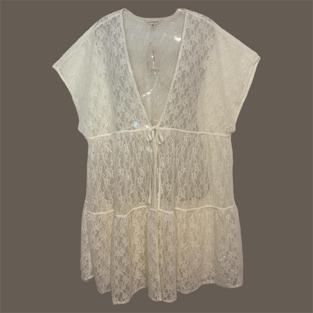 White Lace Cover-Up